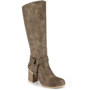 Dolce by Mojo Moxy Knee High Boots Brown